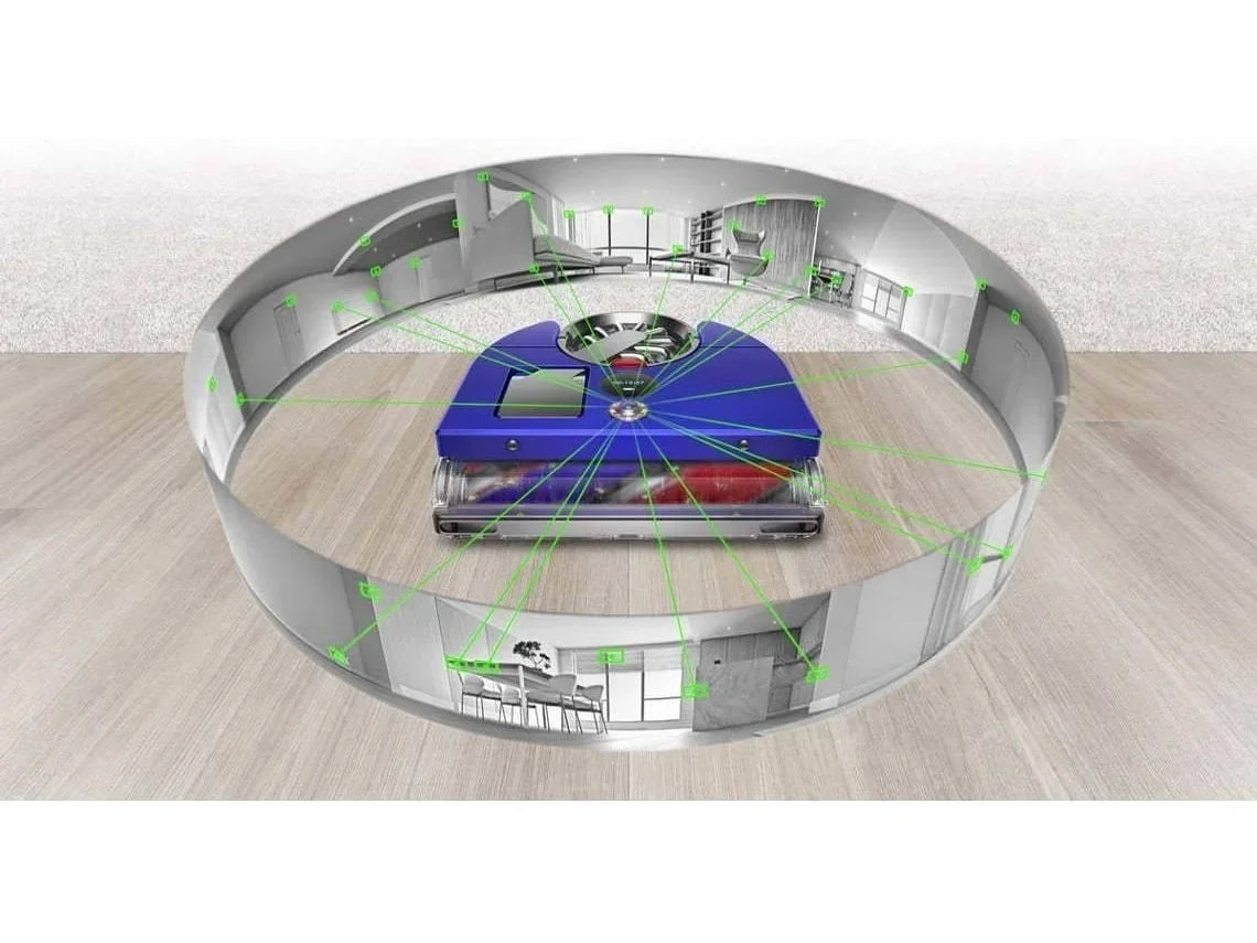 Aspirador Robot DYSON 360 Vis Nav (Autonomía 65 min - Azul)