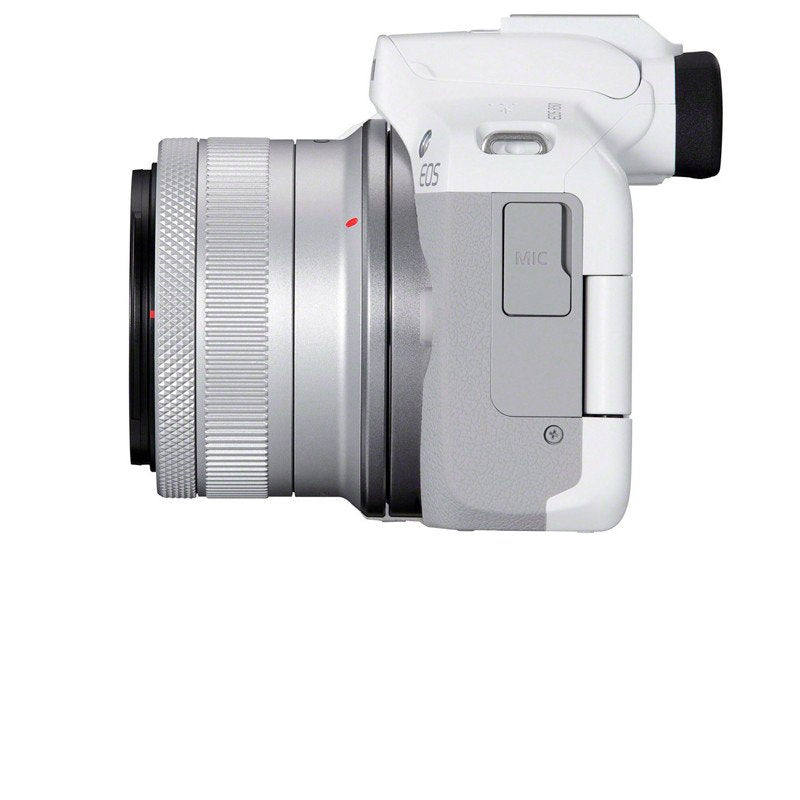 Canon EOS R50 Blanca + RF-S 18-45 mm IS STM