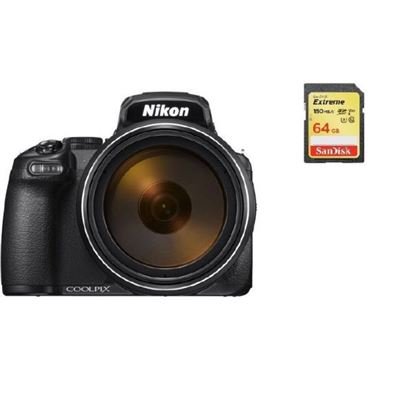 Kit Cámara Compacta NIKON Coolpix P1000 + Bolsa + EN-EL20A