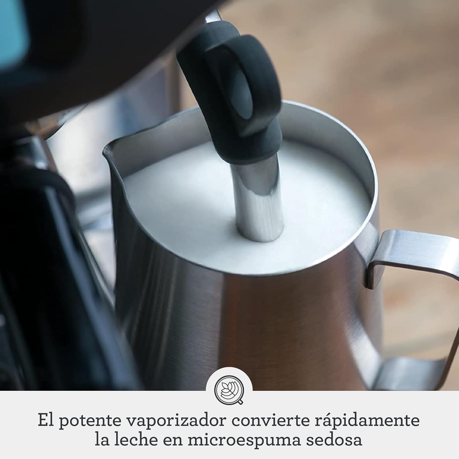 Sage Barista Pro SES878BST - Cafetera Profesional con Espumador de Leche Manual
