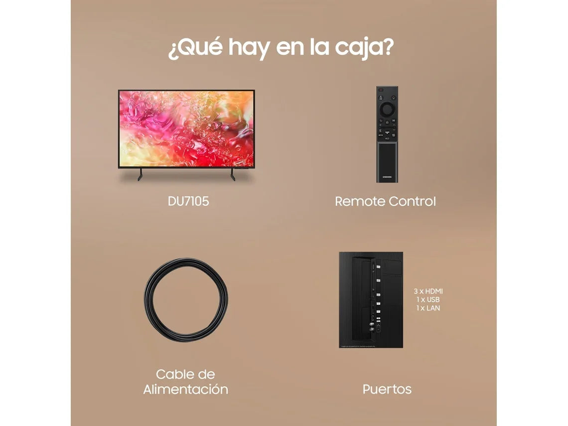 TV SAMSUNG TU50DU7175UXXC (LED - 50'' - 127 cm - Ultra HD - Smart TV)