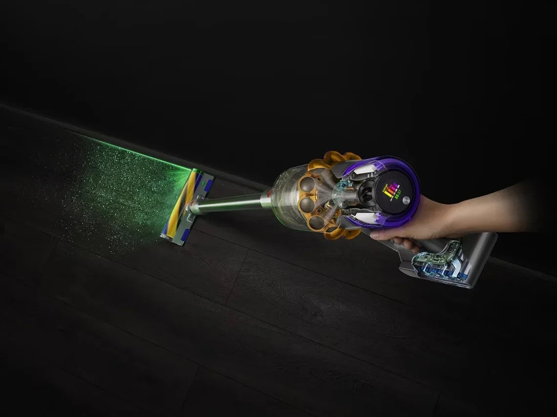 Aspiradora Escoba DYSON V15 DETECT ABSOLUTE (Autonomía 60 min - 770 ml)