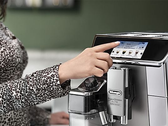 Cafetera superautomática - De'Longhi Rivelia EXAM440.55.BG, Molinillo integrado