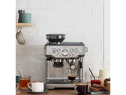 Cafetera superautomática - Sage SES875BSS2EEU1A Barista, 15 bar