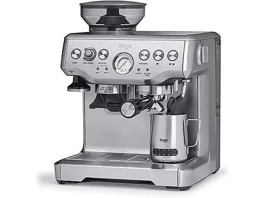 Cafetera superautomática - Sage SES875BSS2EEU1A Barista, 15 bar