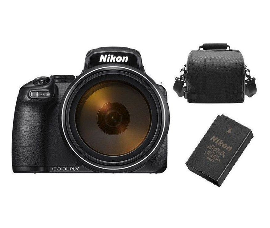 Kit Cámara Compacta NIKON Coolpix  P1000 + Bolsa + EN-EL20A