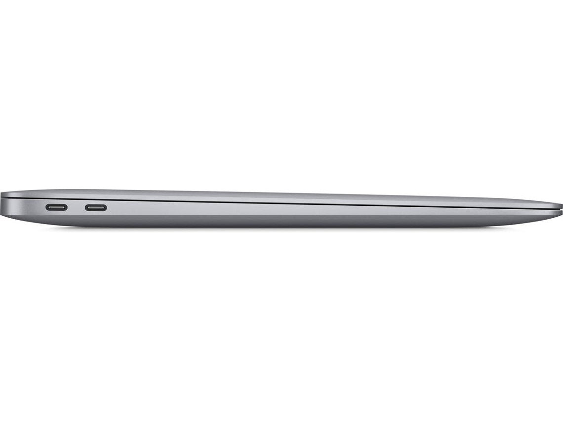 Macbook Air APPLE MGN63Y/A Gris Espacial (13.3'' - Apple M1 - RAM: 8 GB - 256 GB SSD - Integrada)