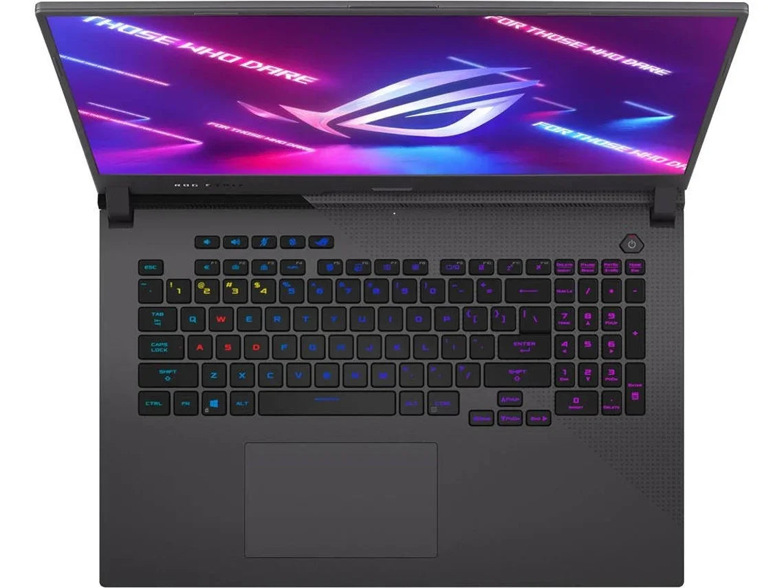 Portátil ASUS ROG Strix G17 G713QR-K4189 (17.3'' - AMD Ryzen 7 5800H - RAM: 32 GB - 1 TB SSD - NVIDIA GeForce RTX 3070)