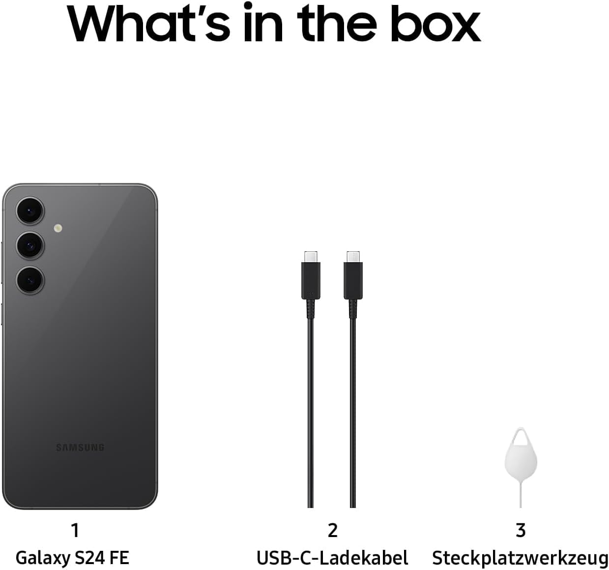 Samsung Galaxy S24 FE 256GB Gris Grafito 5G