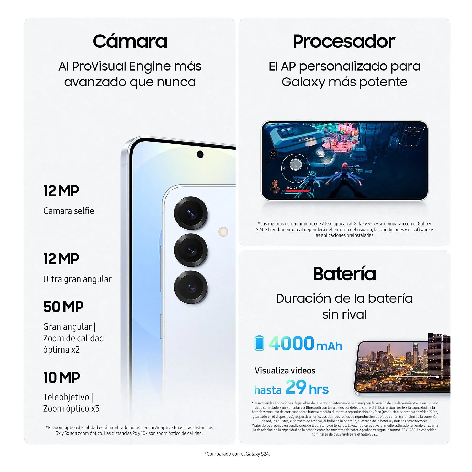 Samsung Galaxy S25 256GB Icy Blue 5G Snapdragon