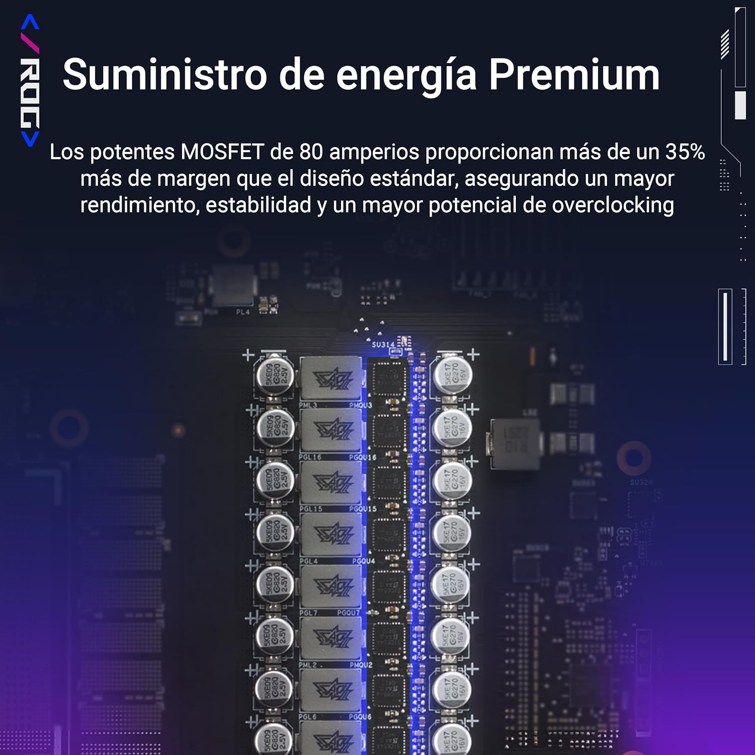 Tarjeta gráfica ASUS ROG RTX 5080 16GB GDDR7 Gaming