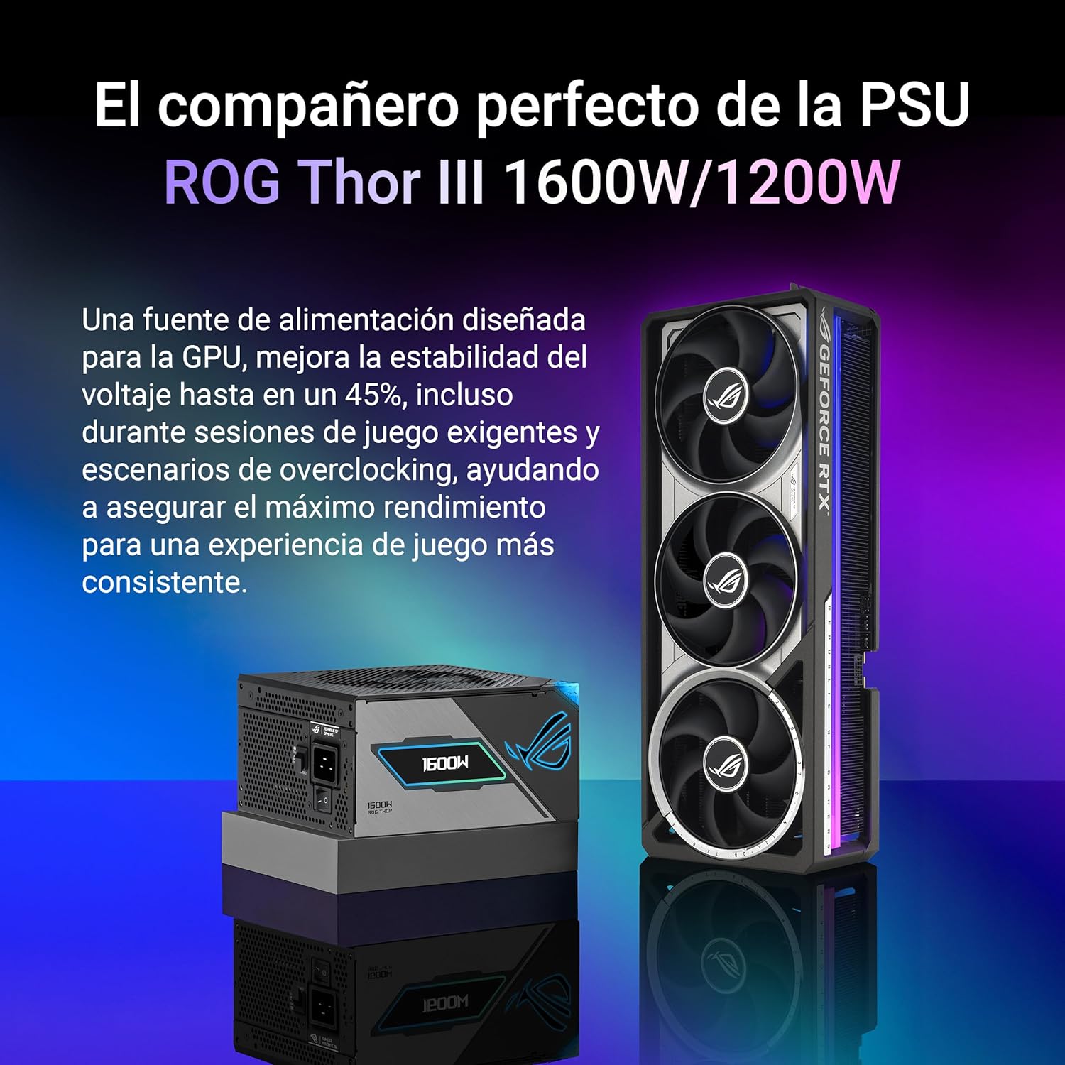 Tarjeta gráfica ASUS ROG RTX 5080 16GB GDDR7 Gaming