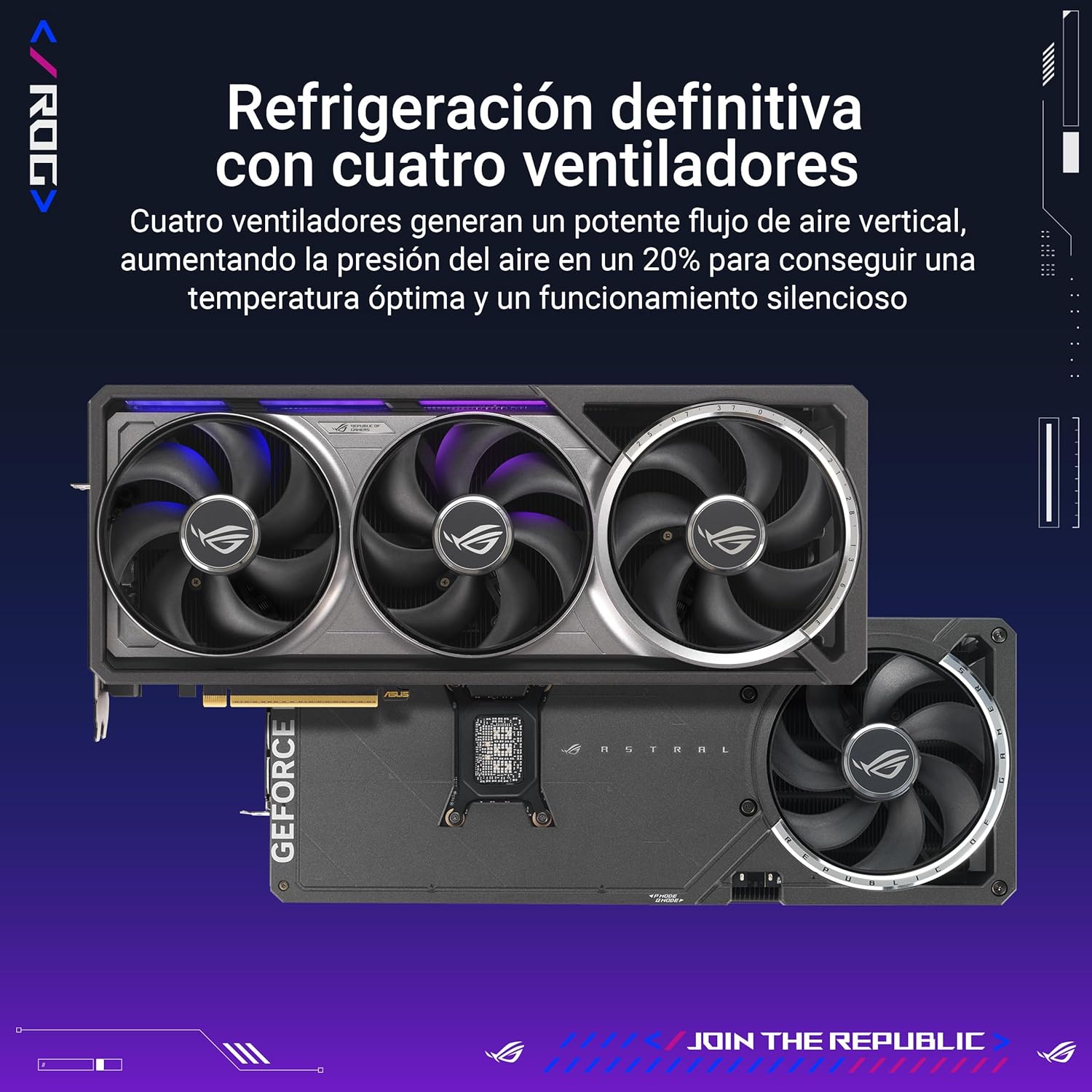Tarjeta gráfica ASUS ROG RTX 5080 16GB GDDR7 Gaming