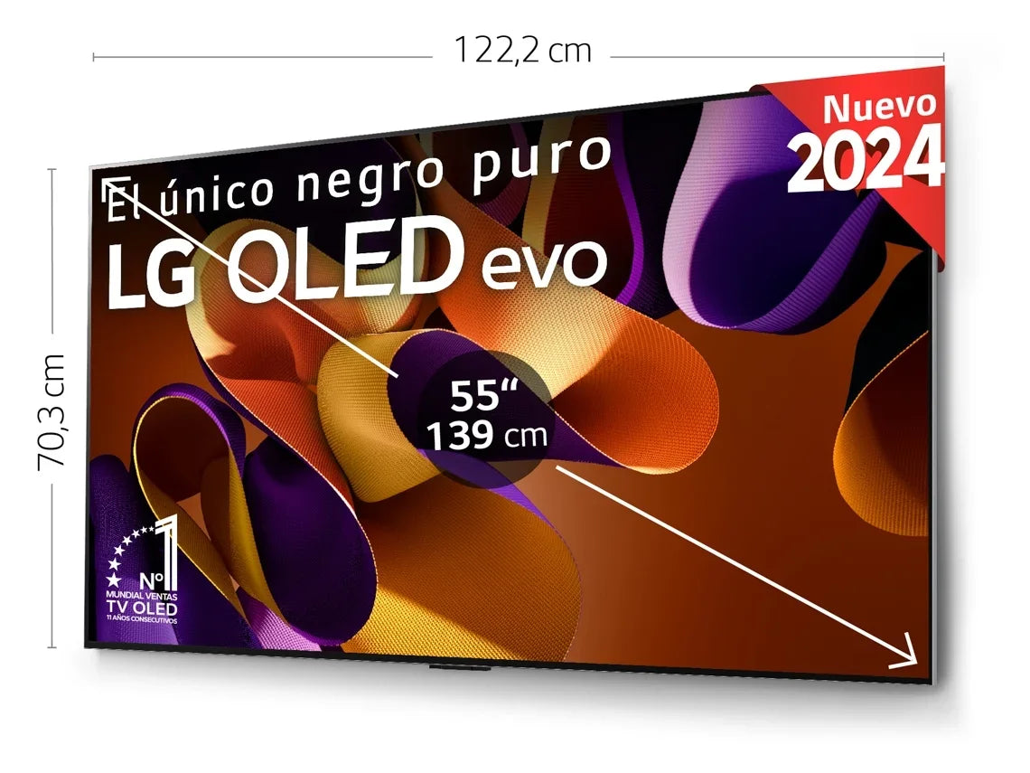 TV LG EVO OLED55G45LW GALLERY (OLED - 55'' - 140 cm - 4K Ultra HD - Smart TV)