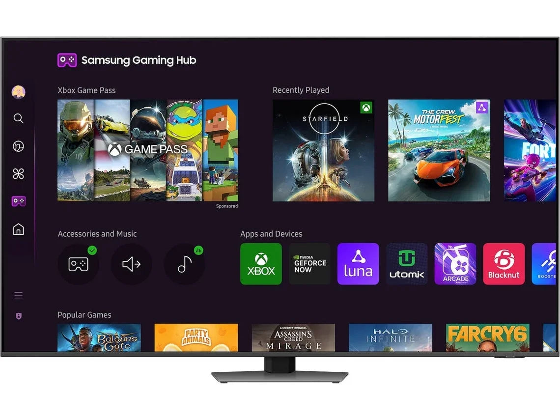 TV SAMSUNG TQ75QN85DBTXXC (Neo QLED - Mini LED - 75'' - 191 cm - 4K Ultra HD - Smart TV)