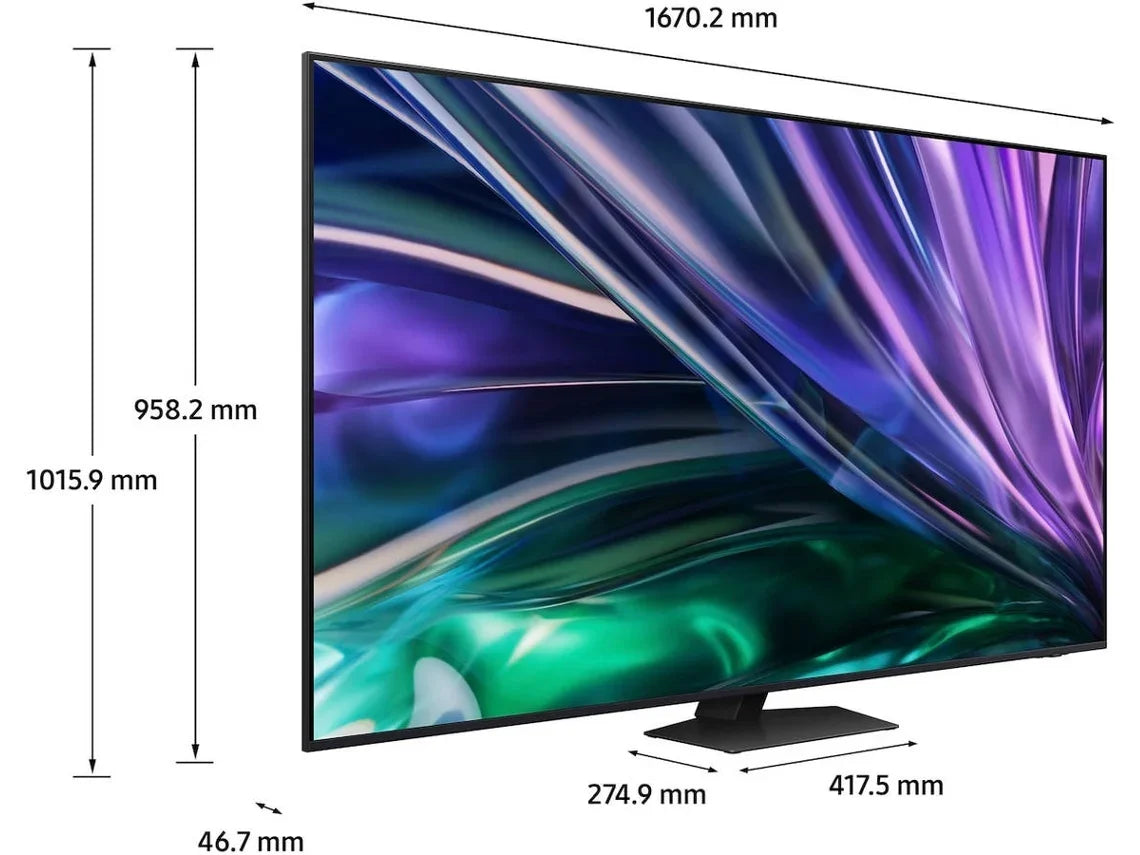 TV SAMSUNG TQ75QN85DBTXXC (Neo QLED - Mini LED - 75'' - 191 cm - 4K Ultra HD - Smart TV)